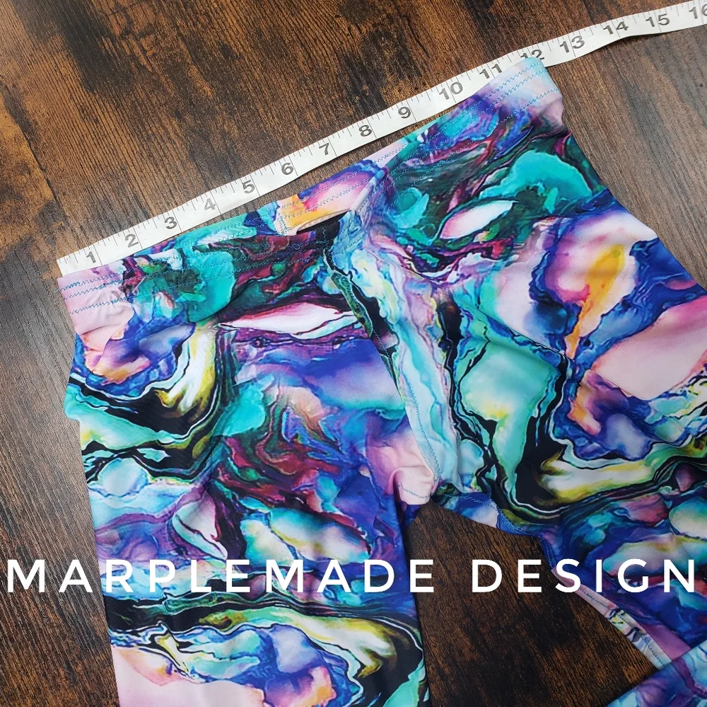 NWT* Xs/ X Long 24x35 flares💜 MarpleMade Designs  super soft yoga, low rise, - Picture 5 of 16